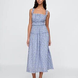 DOEN x GAP Floral Midi Dress NEW WITH TAGS